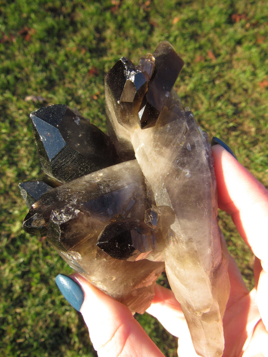 Smokey Quartz Cluster