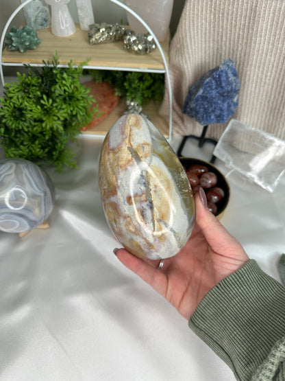 Sea Jasper Standing Egg