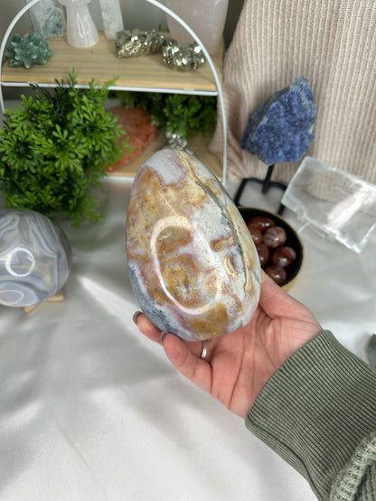 Sea Jasper Standing Egg