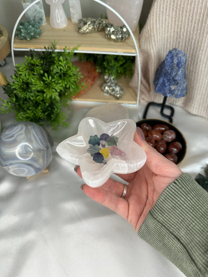 Star Selenite Bowl