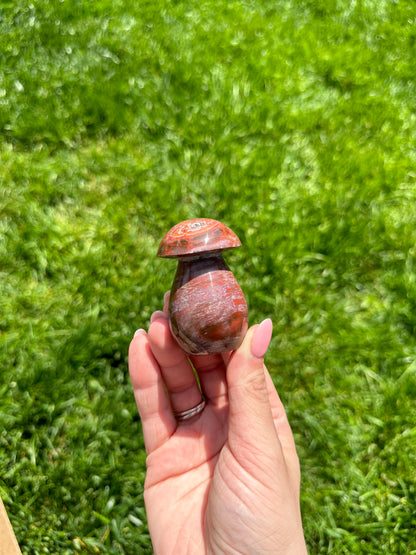 Petrified Wood Mushroom B