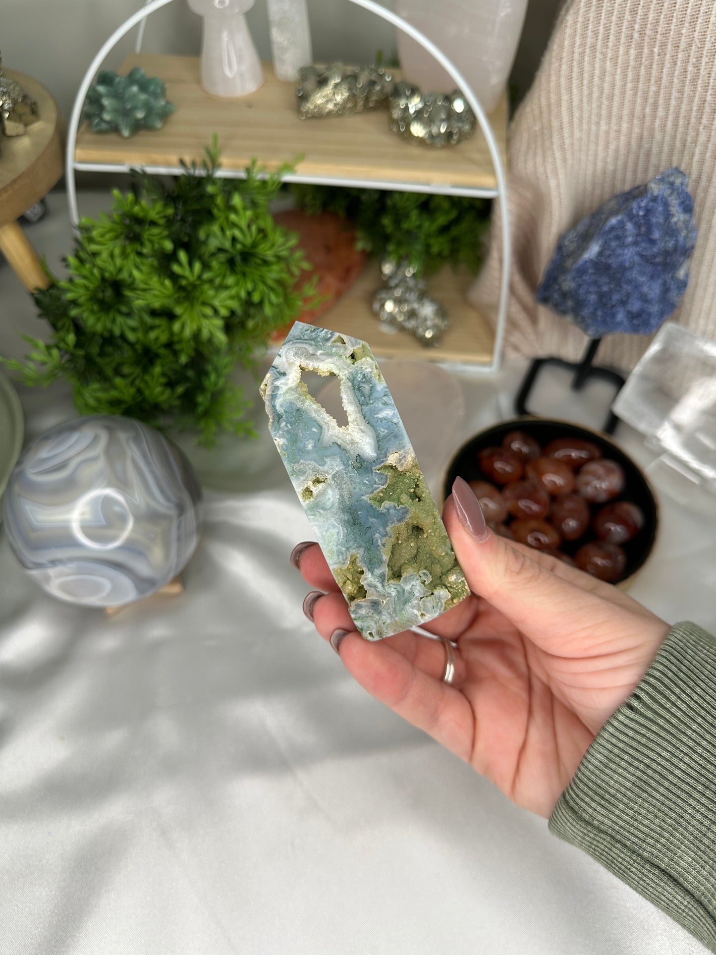 Moss Agate Tower