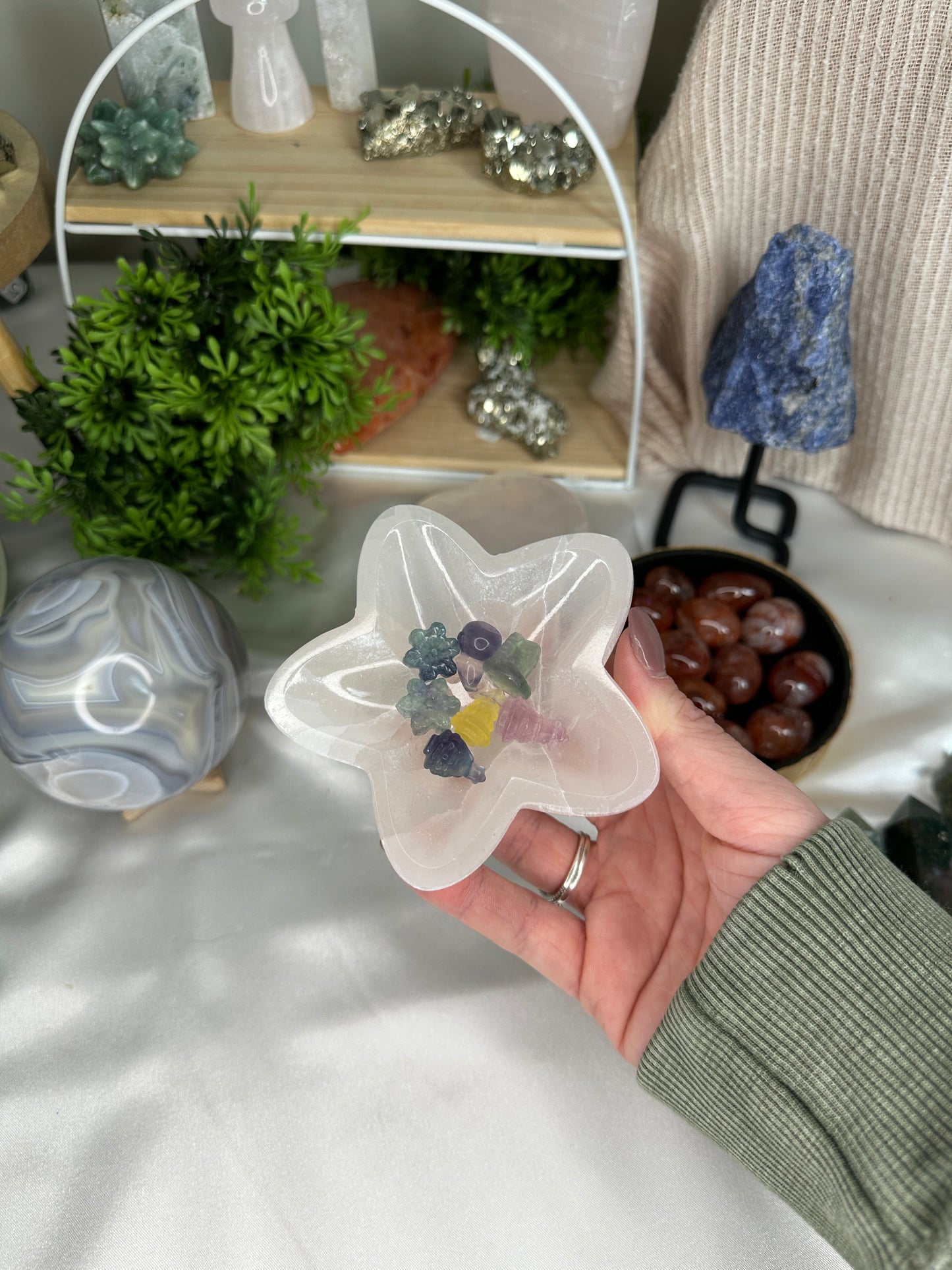 Star Selenite Bowl